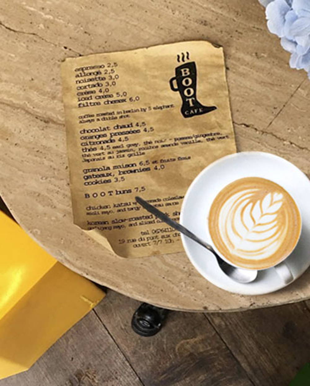 Boot Café Coffeeguide Paris