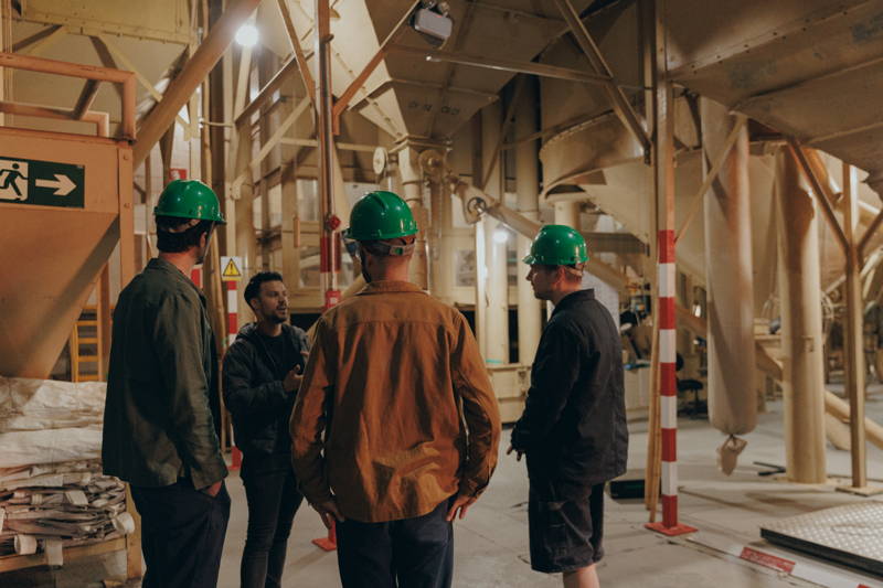 Martin, Hannes und Robert bei Daterra 2025